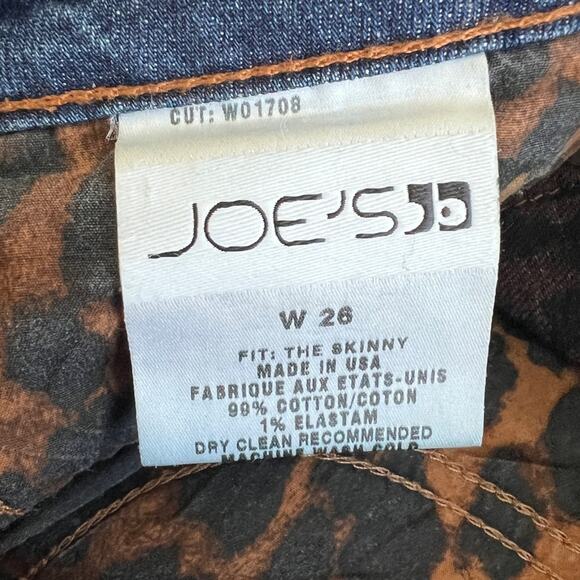 JOE’S Jeans Wild The Skinny Denim Jeans Women’s SIZE 26 Renata Wash W01708 - Picture 7 of 9